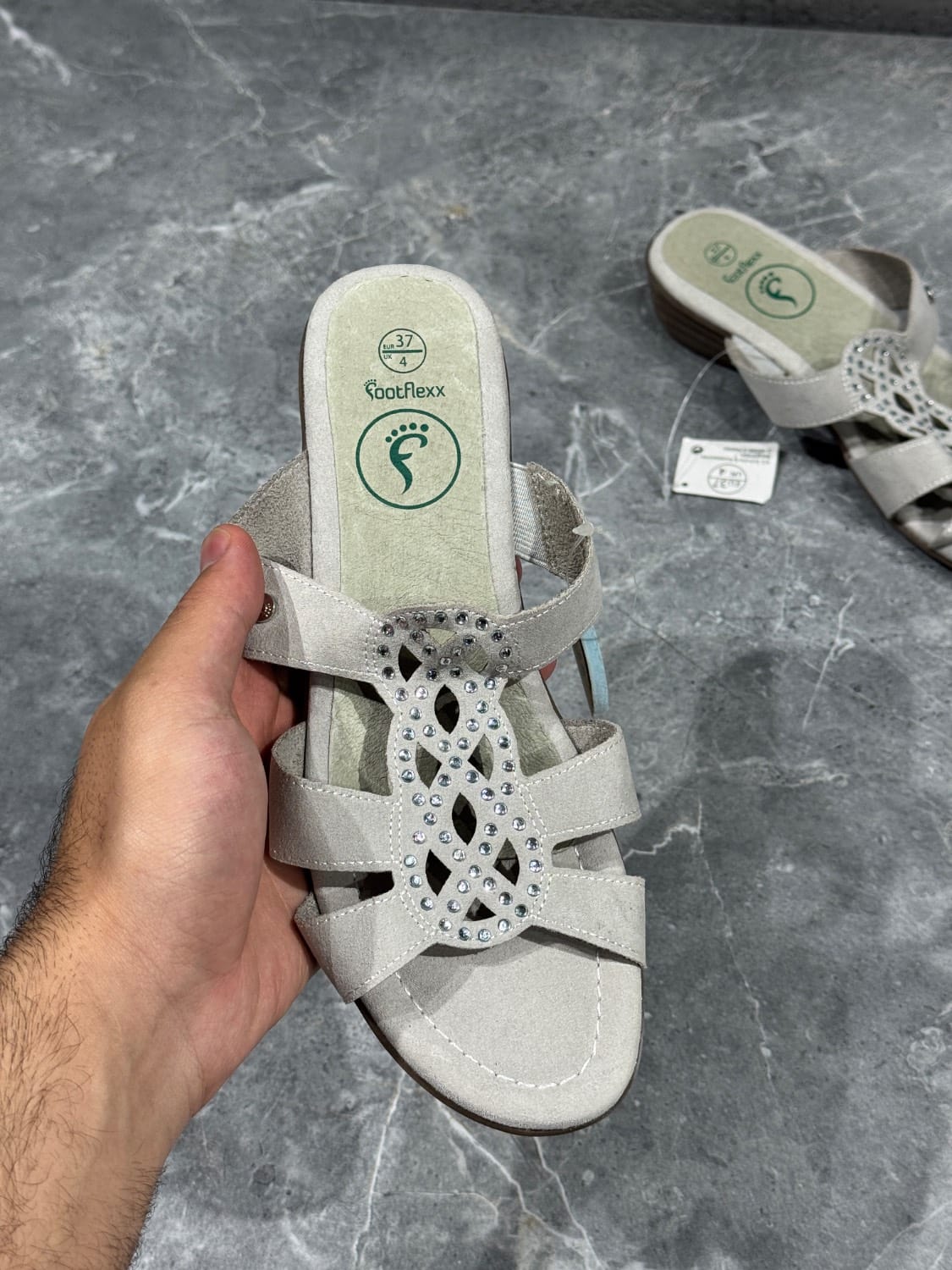 صندل باز زنانه FootFlexx مدل بندی