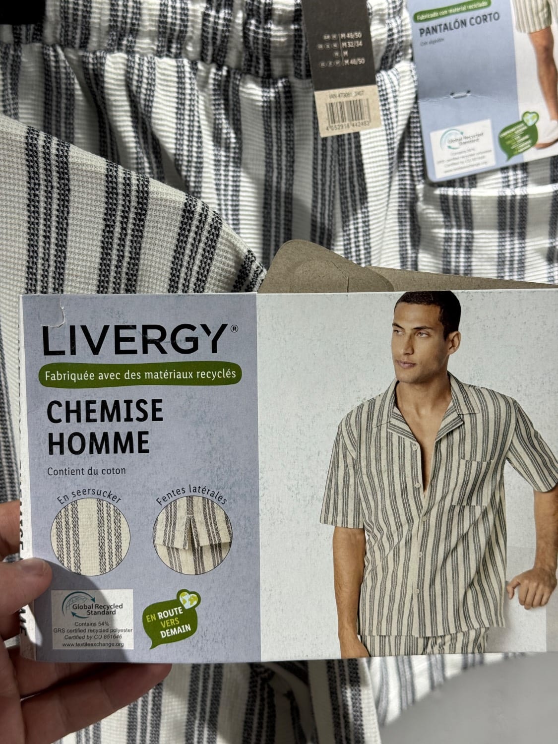 ست پیراهن شلوارک مردانه Livergy