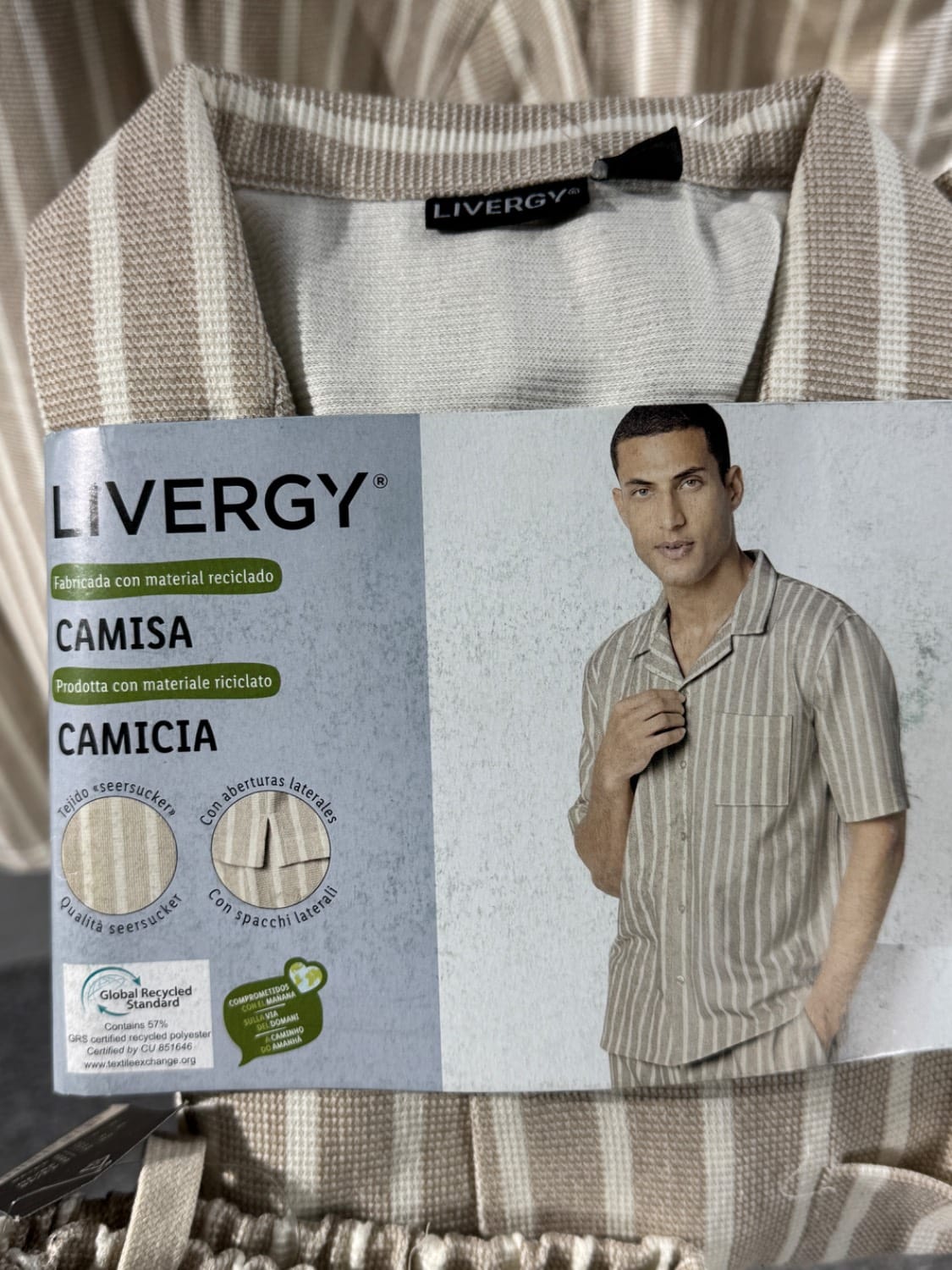 ست پیراهن شلوارک مردانه Livergy