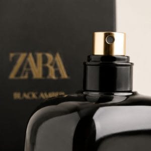 عطر ادکلن زارا بلک امبر زنانه اصل نمای خیلی نزدیک