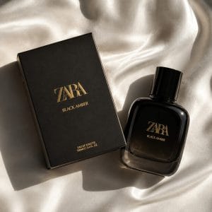 عطر ادکلن زارا بلک امبر زنانه اصل نمای بالا