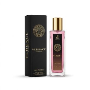 عطر زنانه الحمبرا کریستال نویر ۳۵ میل شیشه و بستهبندی اصلی