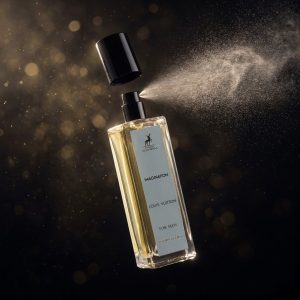 عطر مردانه میسون الحمبرا ایمجینیشن با افشانه اسپری معلق در هوا