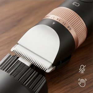 بدنه ارگونومیک و نشانگر شارژ ال ای دی ماشین اصلاح حیوانات خانگی رسوکسای C3