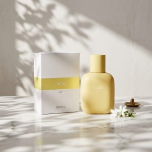 شیشه و جعبه بسته‌بندی ادوتویلت عطر زنانه زارا فم ویکند
