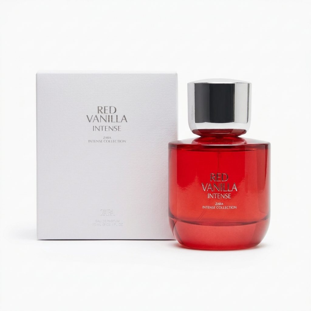 عطر زنانه زارا رد وانیلا اینتنس ۹۰ میل به همراه جعبه